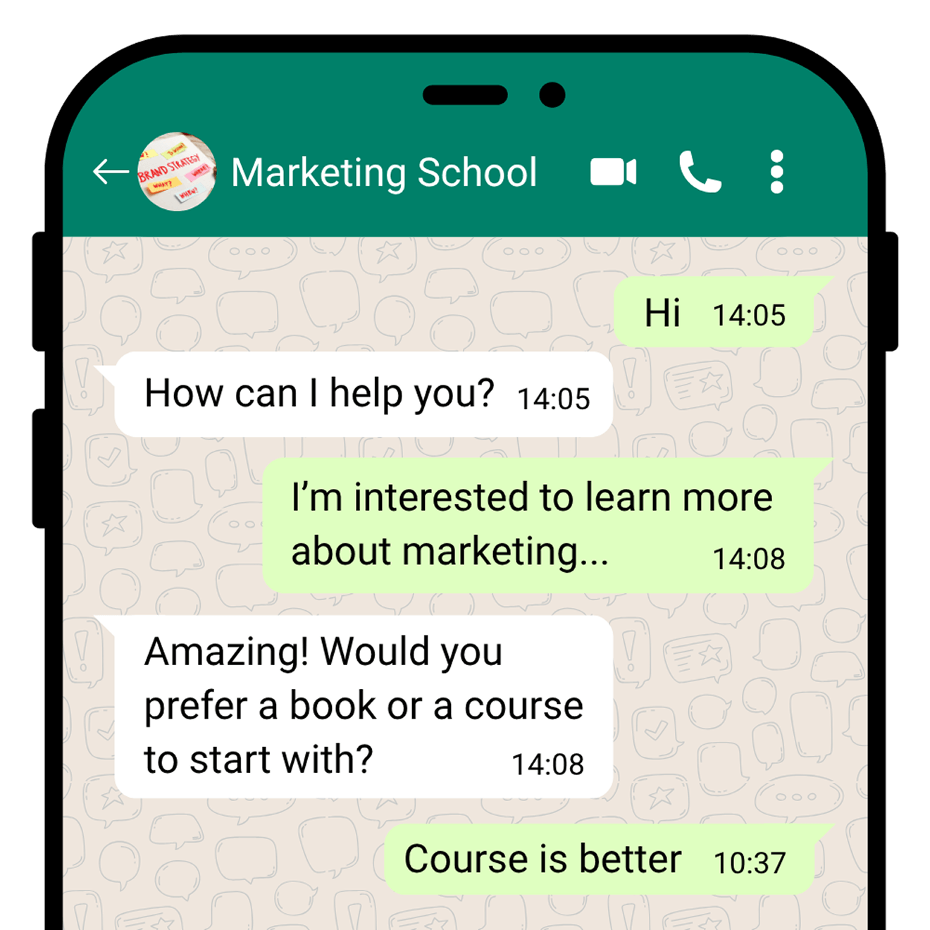 WhatsApp automation preview