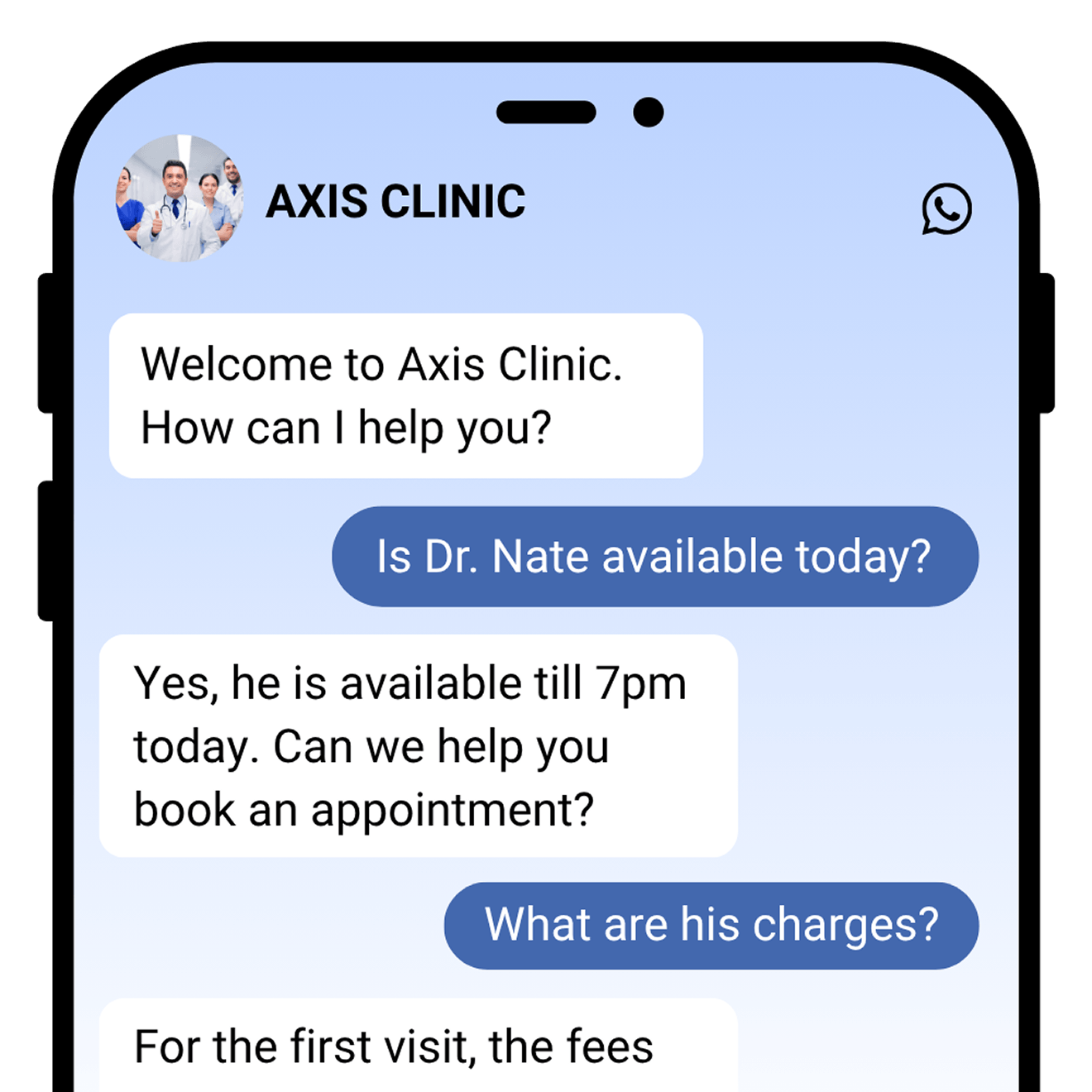 Website assistant preview