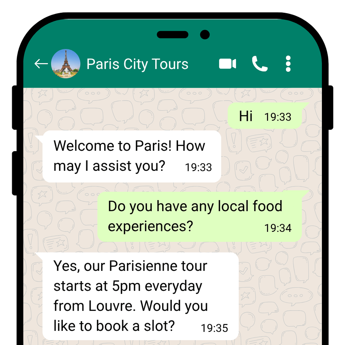 WhatsApp automation preview
